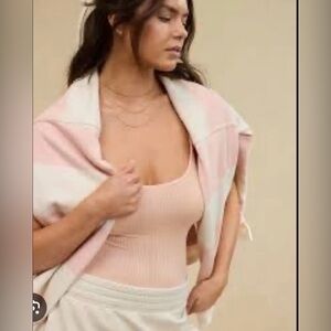 Aerie Superchill Modal Rib Scoop Bodysuit